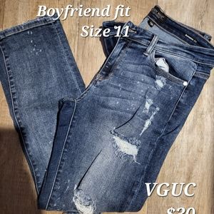 Judy blue boyfriend fit jeans Size 11